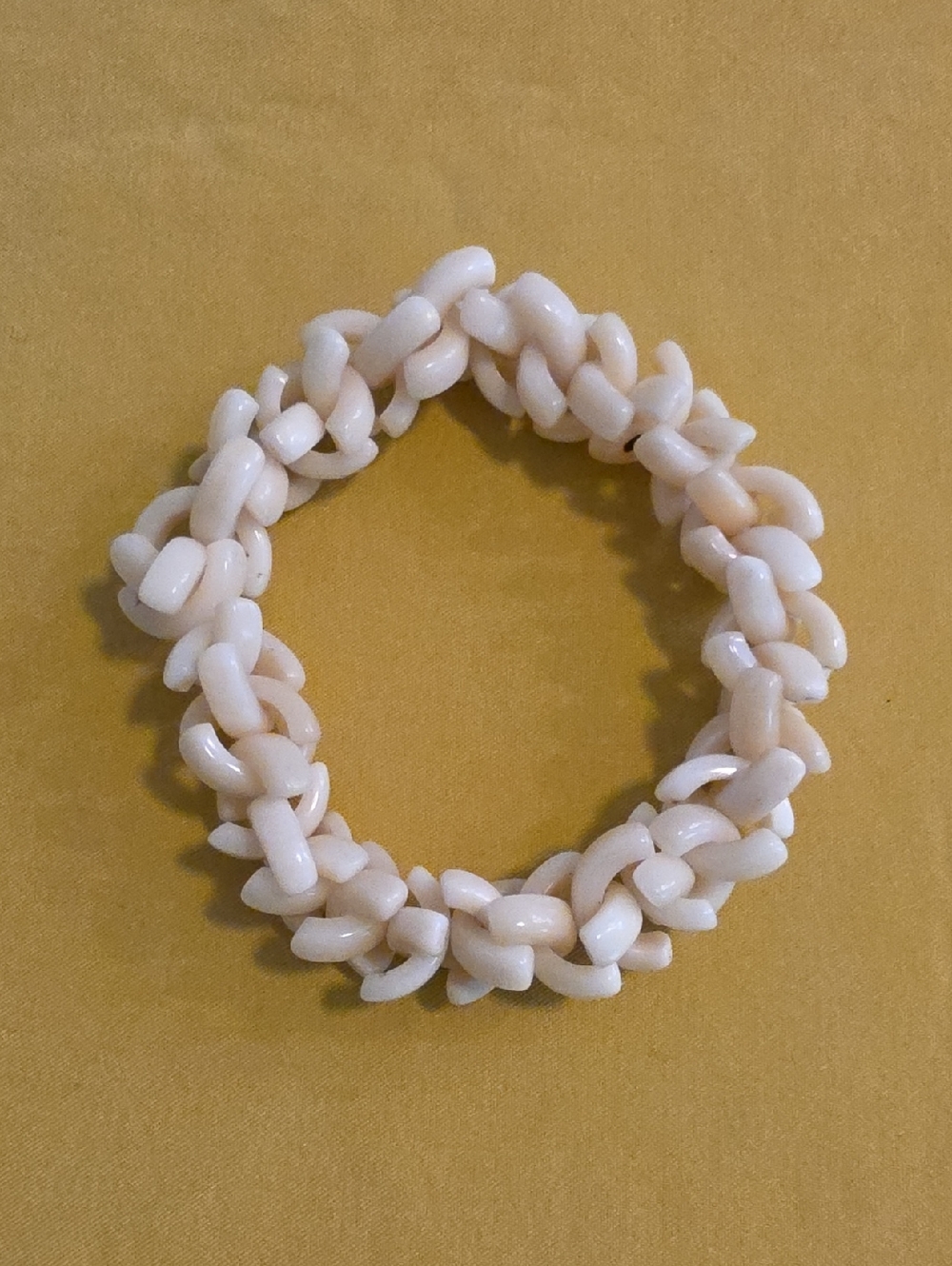 Vintage Bracelet Inspired by Coral Reefs - Vintage Acrylic or Lucite Material